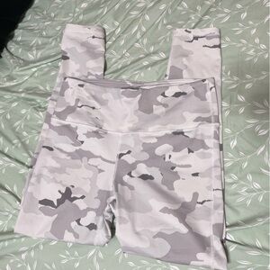 White Camo Active Legging